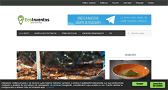 Desktop Screenshot of ecoinventos.com